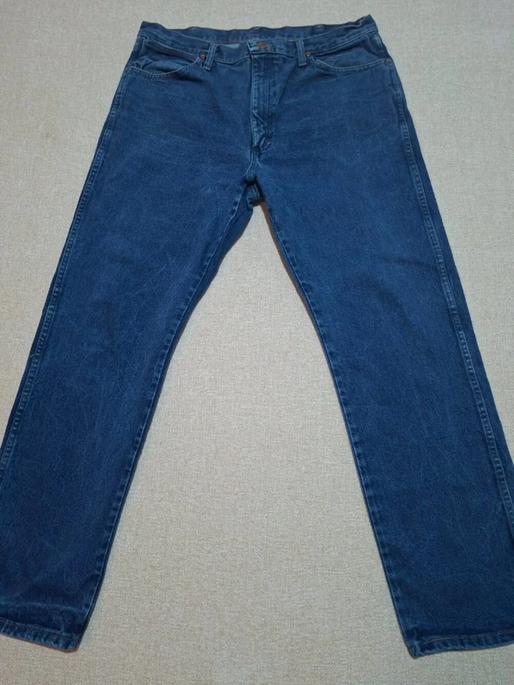 Wrangler 936 Cowboy Cut Straight Leg Jeans 36x32 Blue